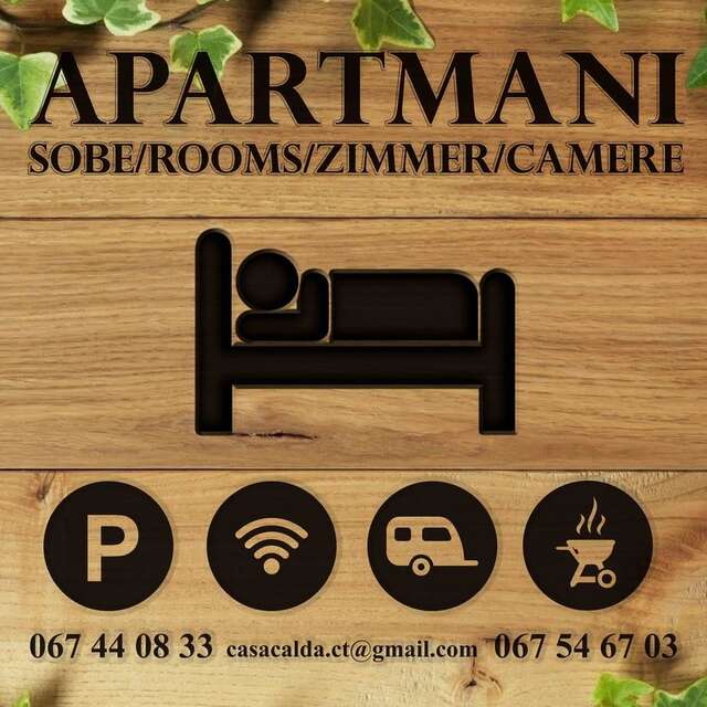 Отели типа «постель и завтрак» Casa Calda Apartment Цетине-3